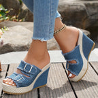 Elara | Wedge Sandals