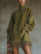 Sheri | Cosy Fringe Dress
