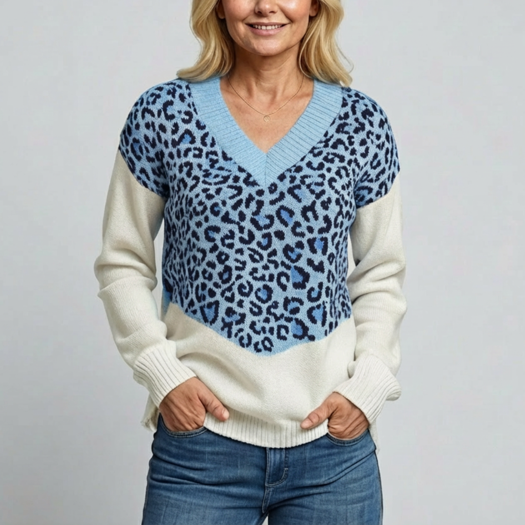 Isa | Chic Leopard Jumper