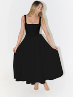 MELISA | Elegant Midi Dress with Feminine Silhouette