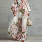 Rosalie | Floral Off-Shoulder Maxi Dress