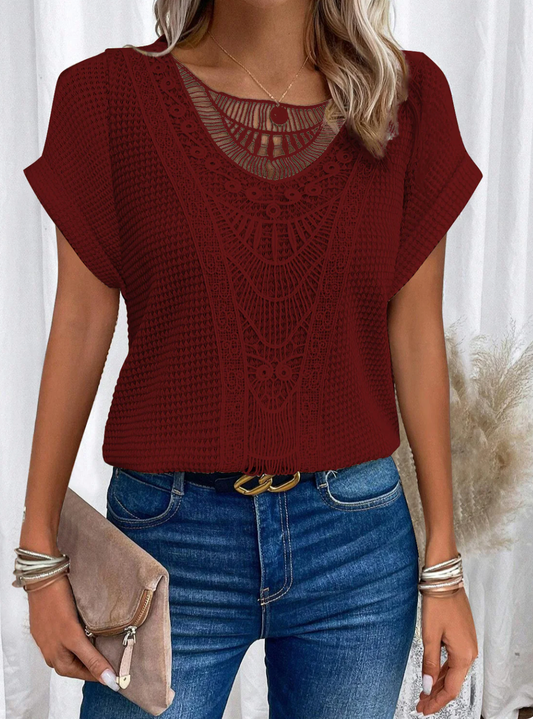 Vivi | Elegant Blouse in Ibiza Style