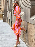 Claris | Striped Dress
