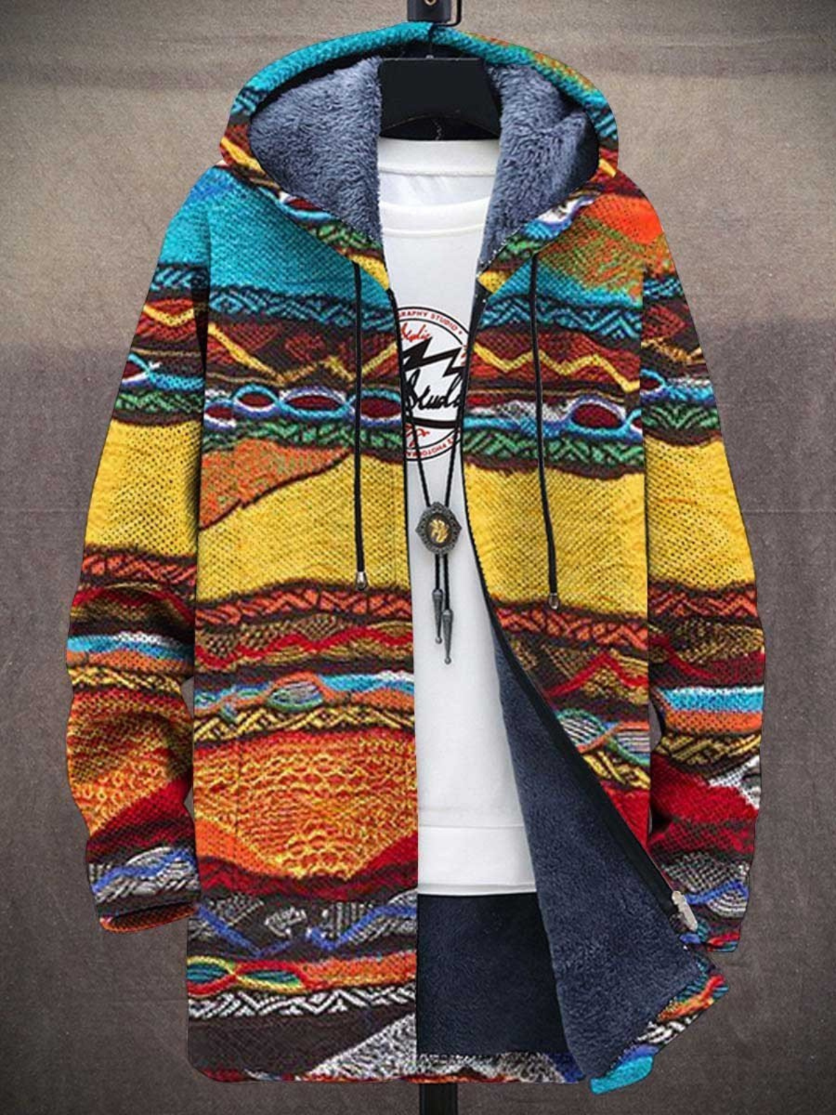 Seren | Effortless Bold Hooded Jacket