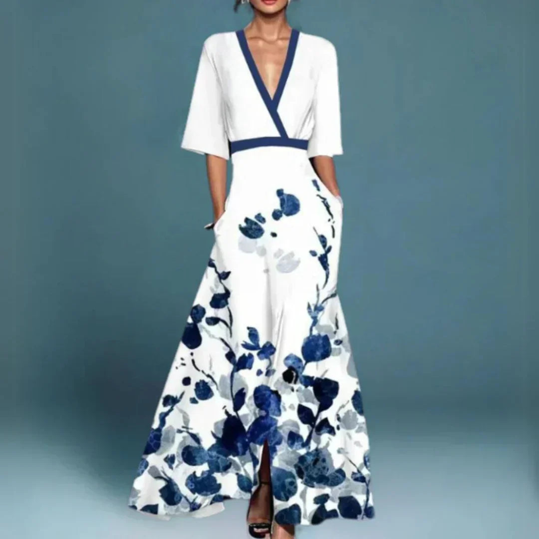 Rubby | Tailored V-Neck Dress