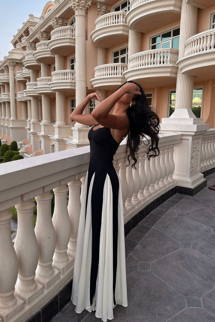 Elianna | Maxi Dress with Panels