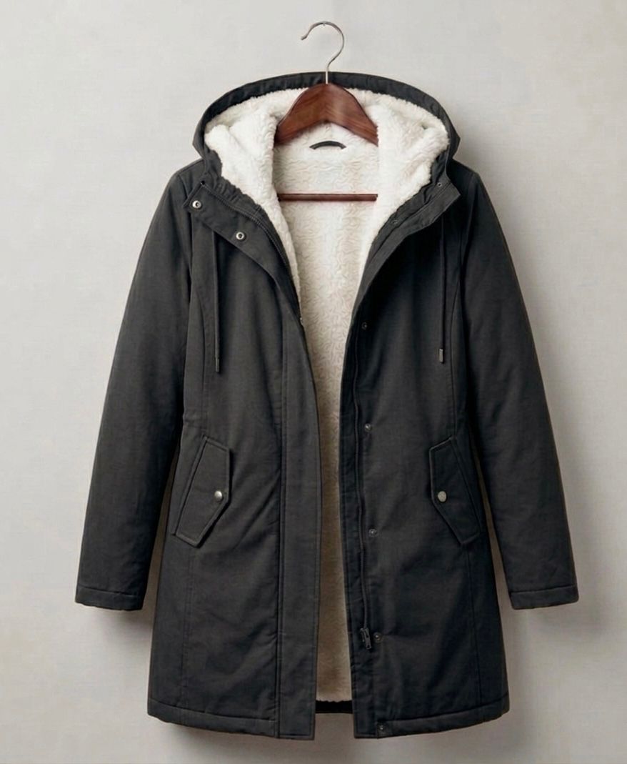 Bronwyn | Cosy Hooded Coat