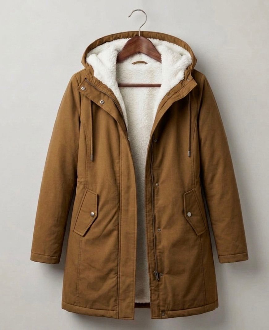 Bronwyn | Cosy Hooded Coat