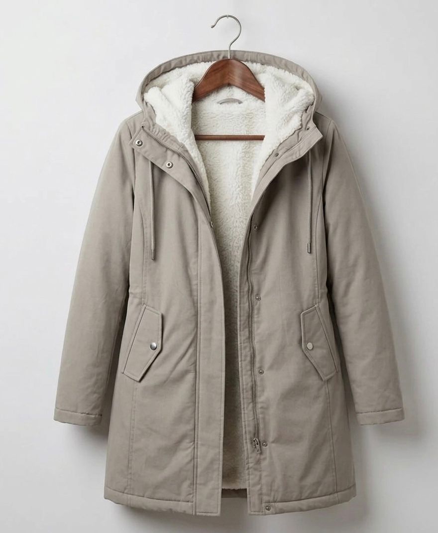 Bronwyn | Cosy Hooded Coat