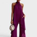 Clara | Elegant set with halterneck