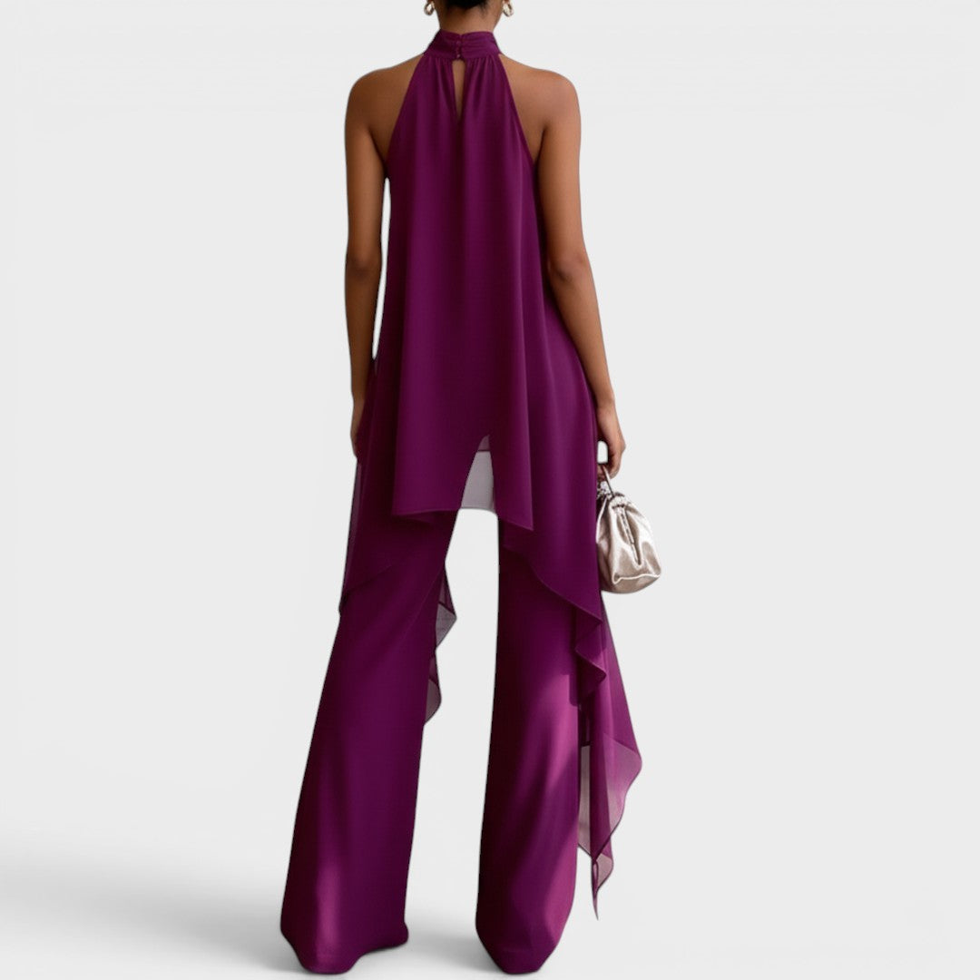 Clara | Elegant set with halterneck