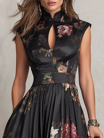 Lillian | Pleated Floral Dress