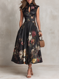 Lillian | Pleated Floral Dress