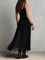 Odette | Elegant Maxi Dress with Belt