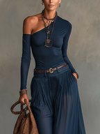 Camila | Elegant One-Shoulder Set