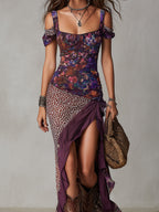 Roxane | Maxi Dress with High Split