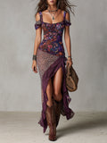Roxane | Maxi Dress with High Split
