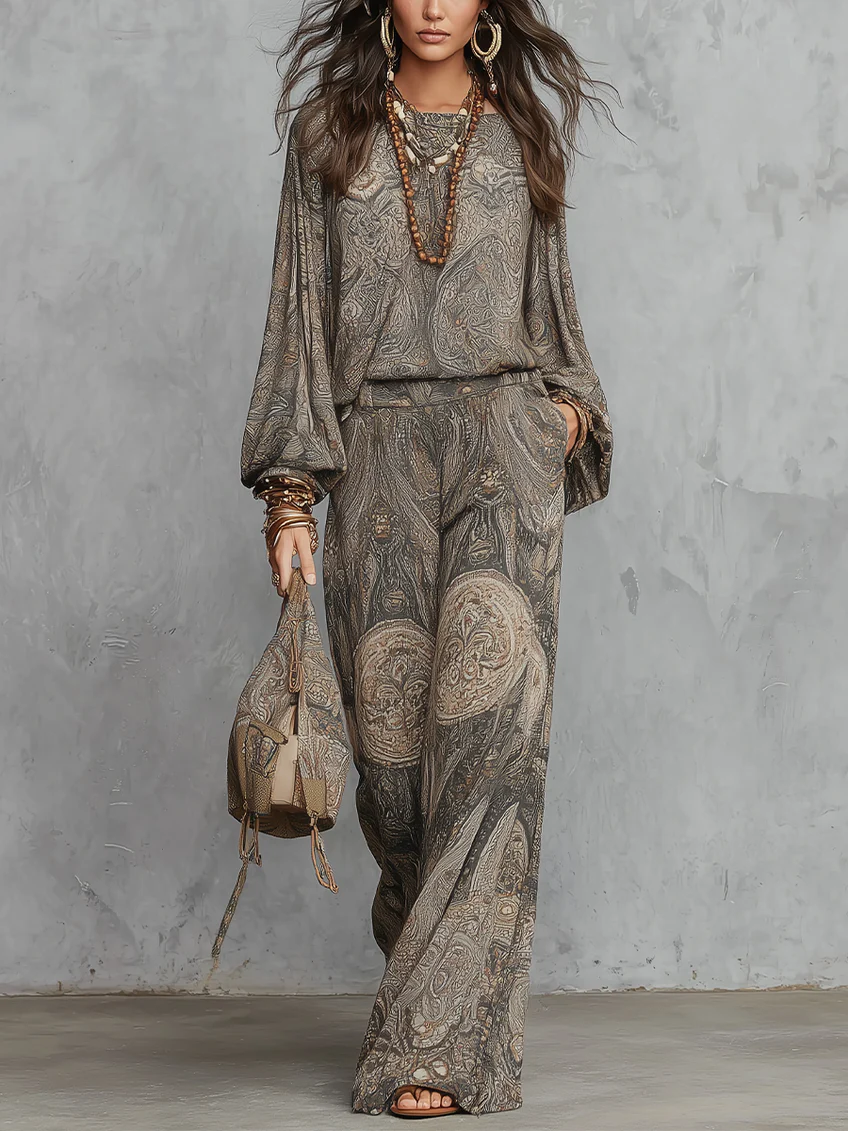 Maxine | Vintage Paisley Set