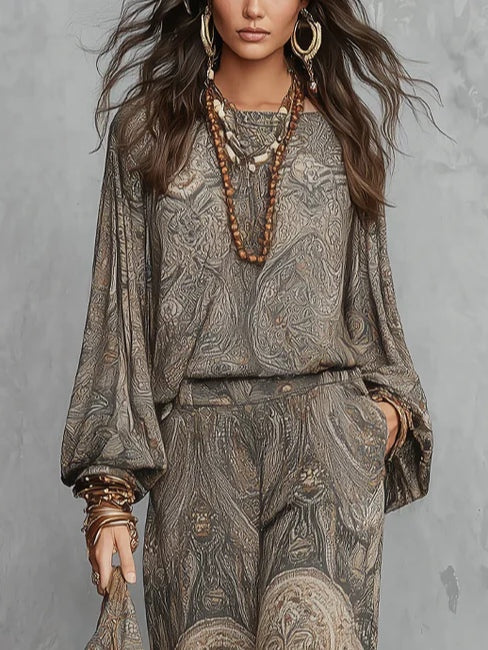 Maxine | Vintage Paisley Set