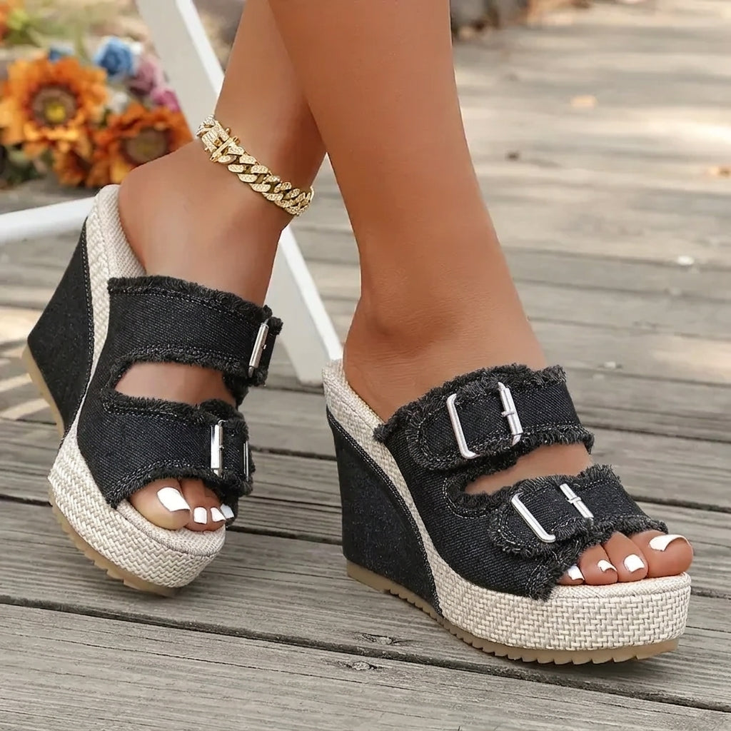 Elara | Wedge Sandals