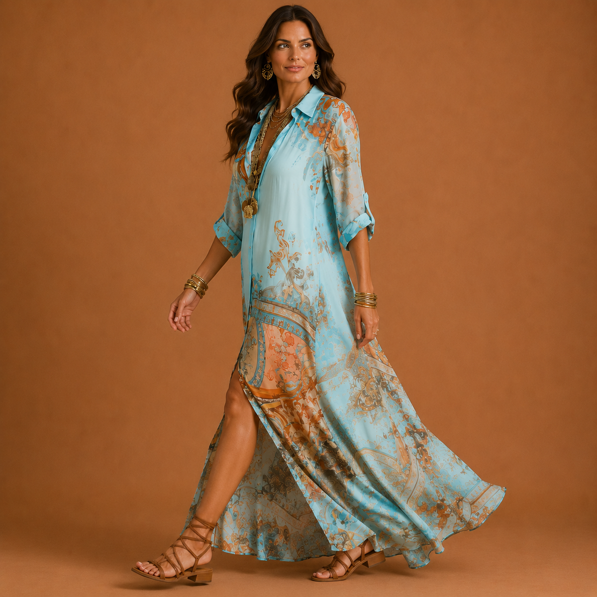 Cleo | Elegant Blouse Dress
