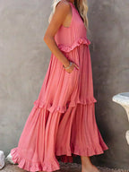 Dylilah | Dress with Ruffled Hem