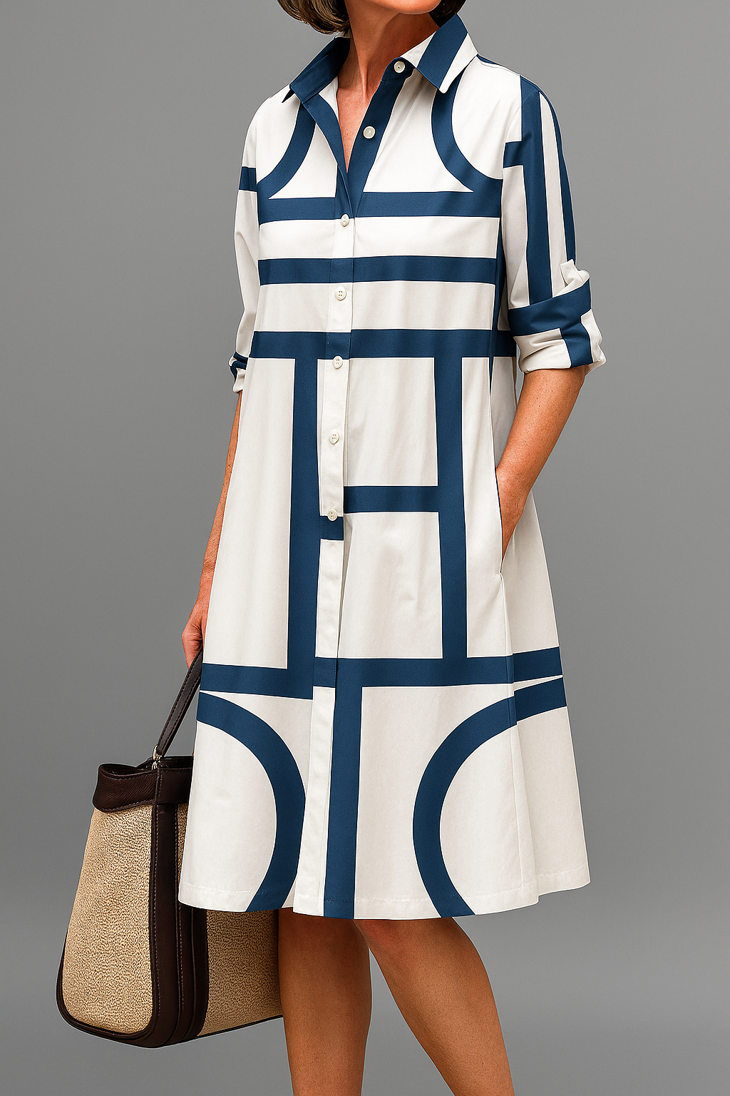 Miriam | Elegant Midi Dress