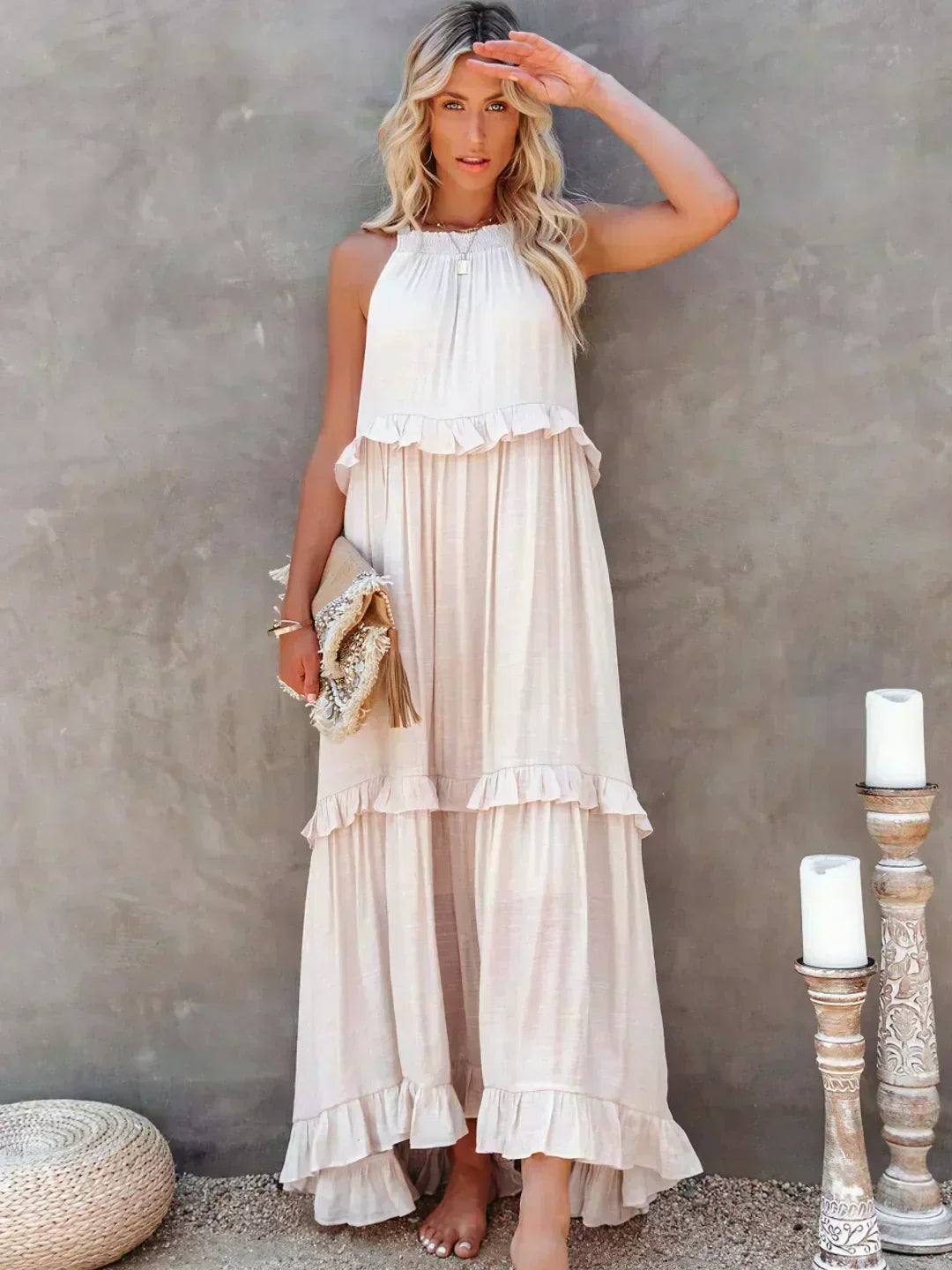 Dylilah | Dress with Ruffled Hem