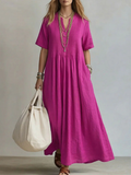 Simone | Elegant Pleated Dress