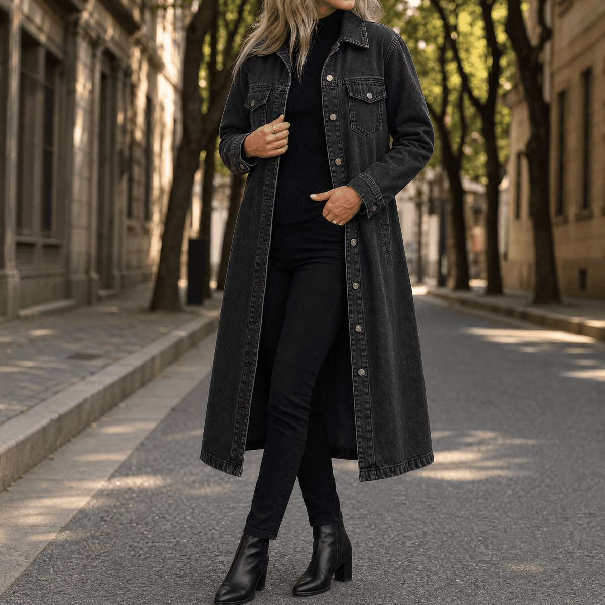 Denara | Longline Utility Coat