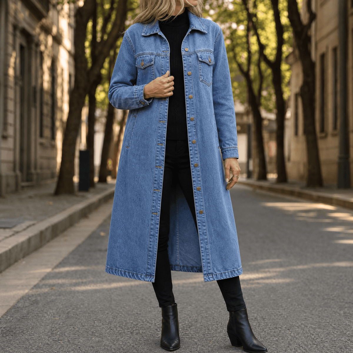 Denara | Longline Utility Coat