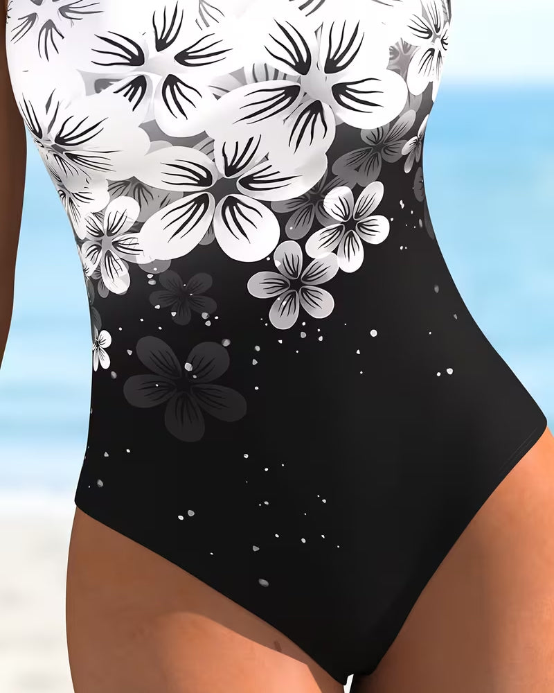 Isabella | Playful Floral One-Piece
