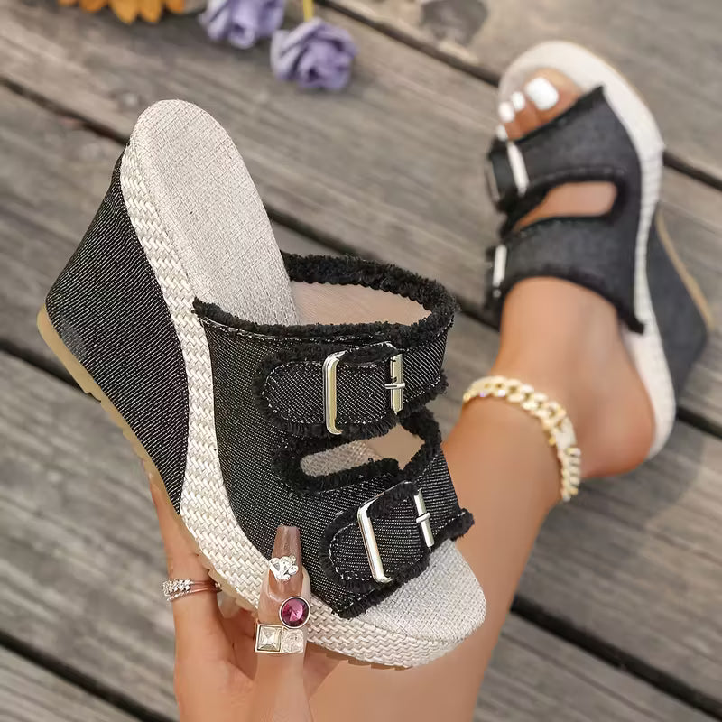 Elara | Wedge Sandals
