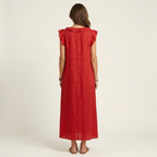 josette-ruffle-v-neck-maxi-dress
