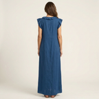 josette-ruffle-v-neck-maxi-dress