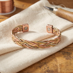 Plait Copper Bracelet