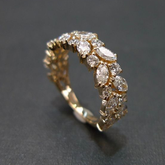 Vintage Light Gold Ring