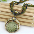 Green Gold Necklace