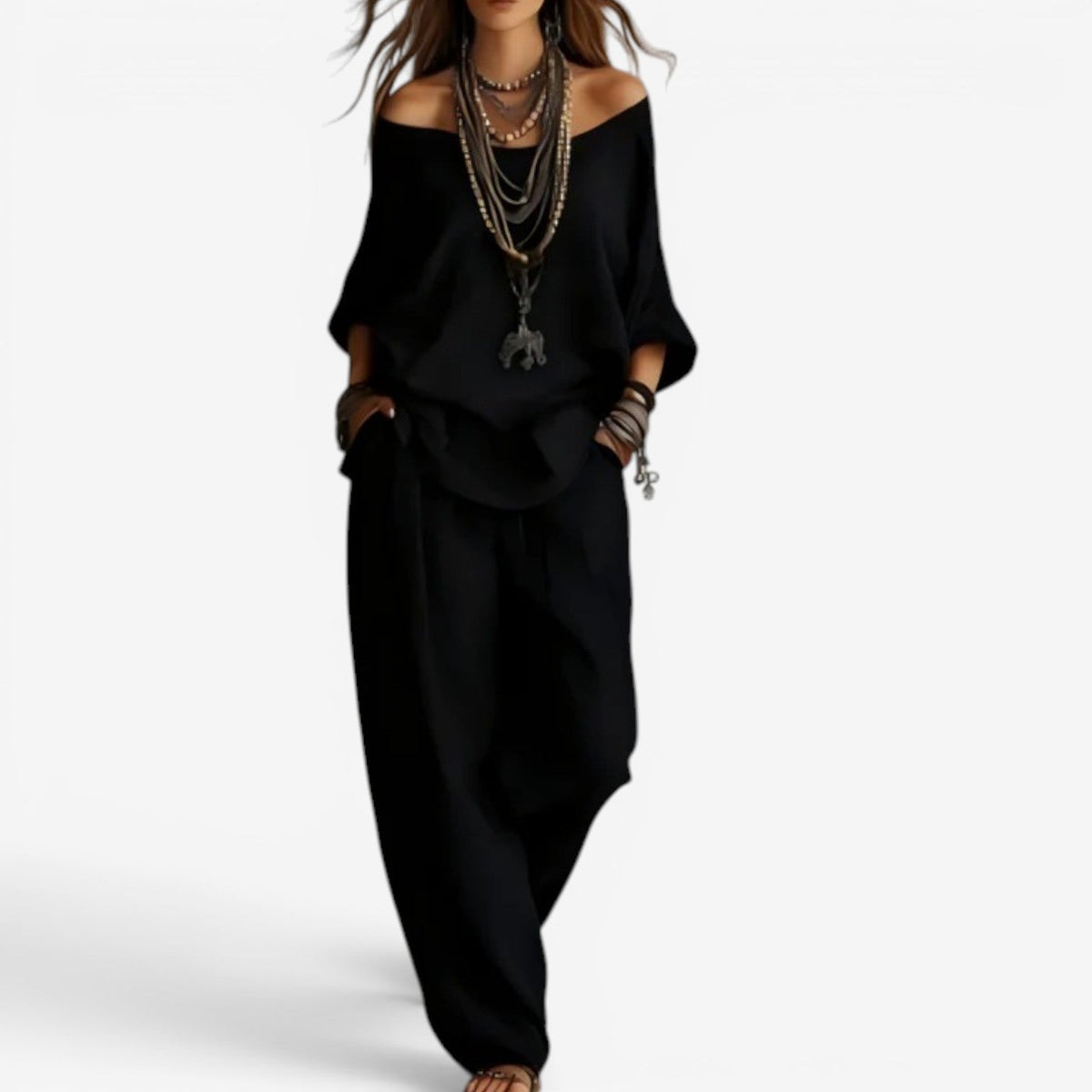 Anna | Casual Boho Outfit with Flair