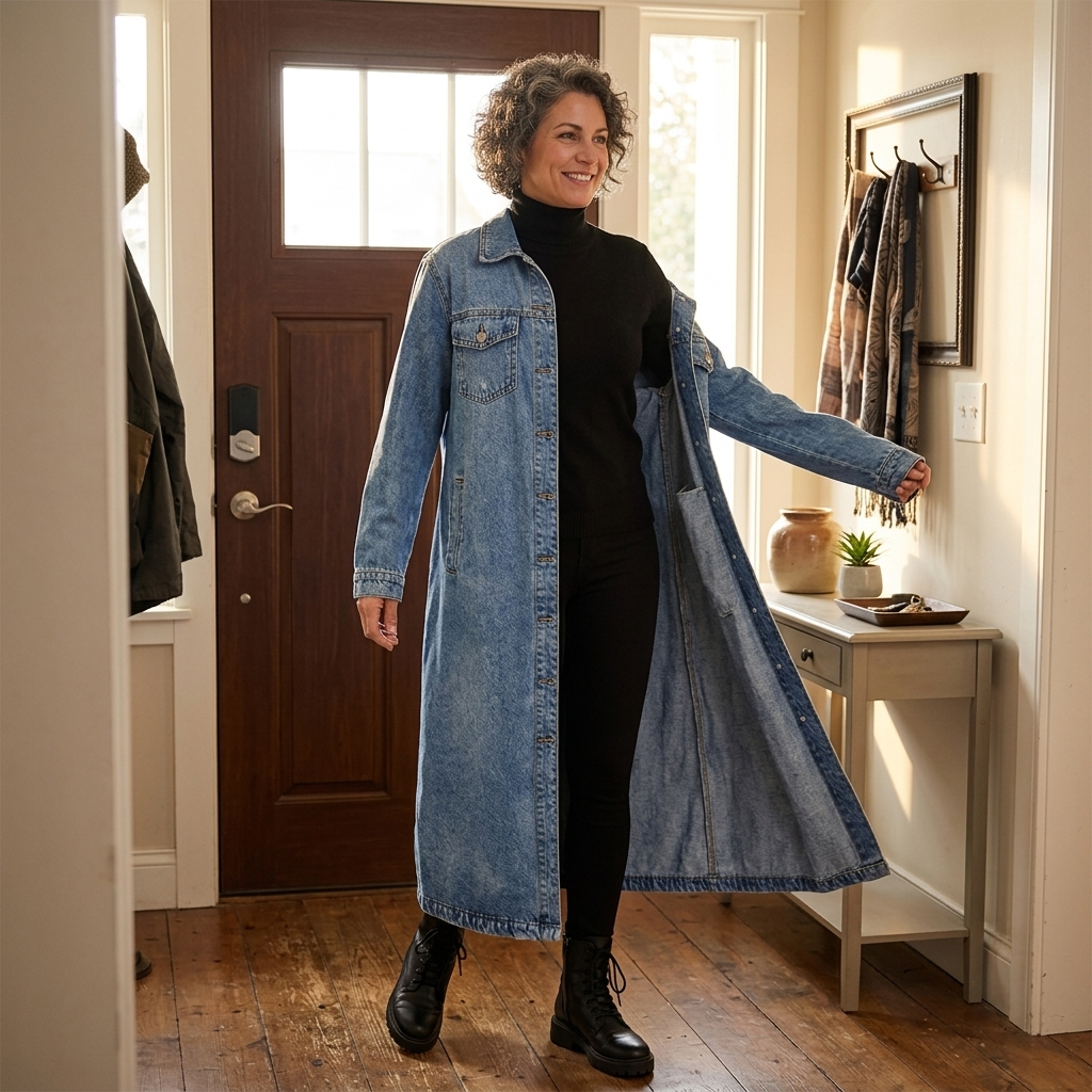 Denara | Longline Utility Coat