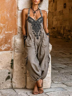 Harmony | Elegant Jumpsuit with Embroidery