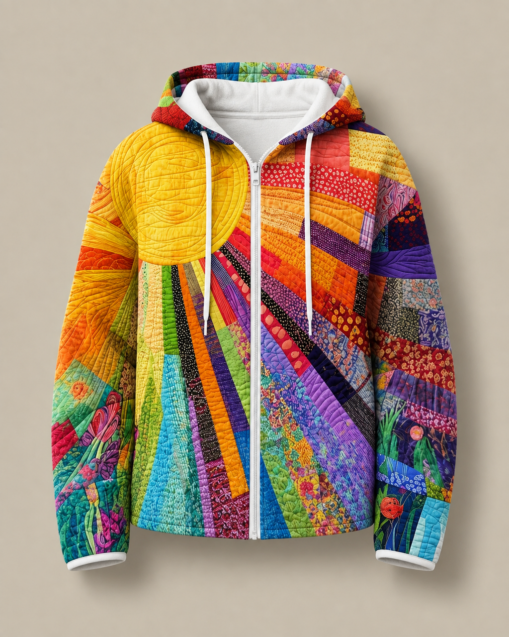 Doriane | Effortless Quilted Zip Jacket