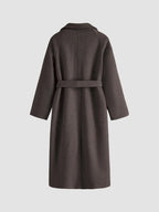 Wilhelmina | Long Wrap Belted Coat