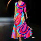 Emmily | Dress with Mid-Length Sleeves