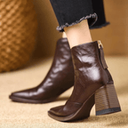 Rosalie | Luxurious Mid-Height Ankle Boots