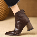 Rosalie | Luxurious Mid-Height Ankle Boots